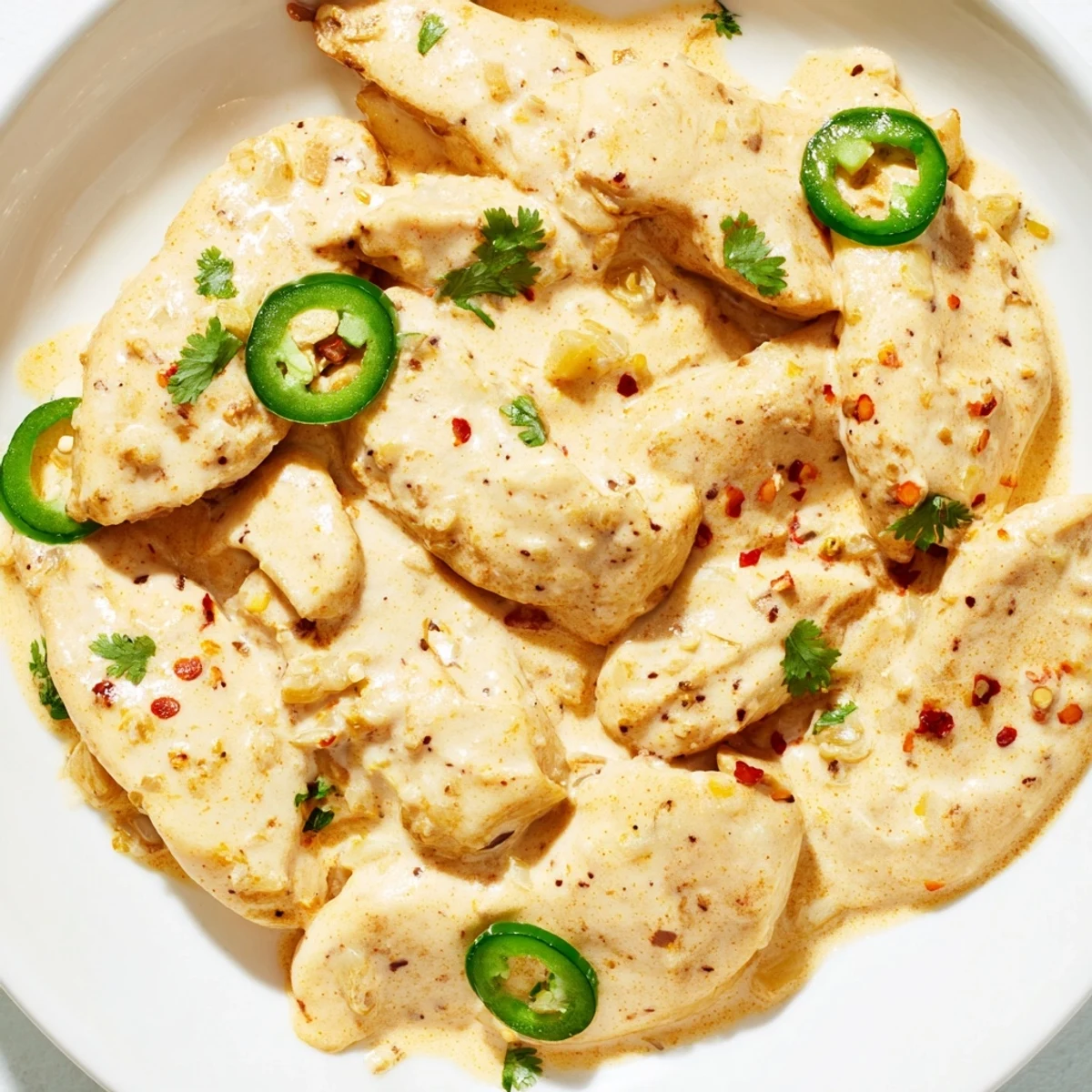 Spicy Jalapeno Cream Chicken