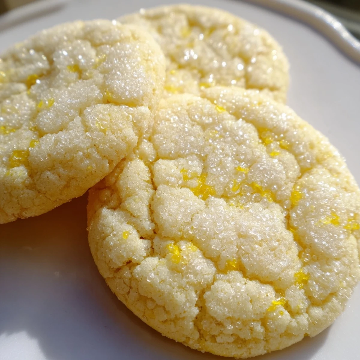 Lemon Sugar Cookies