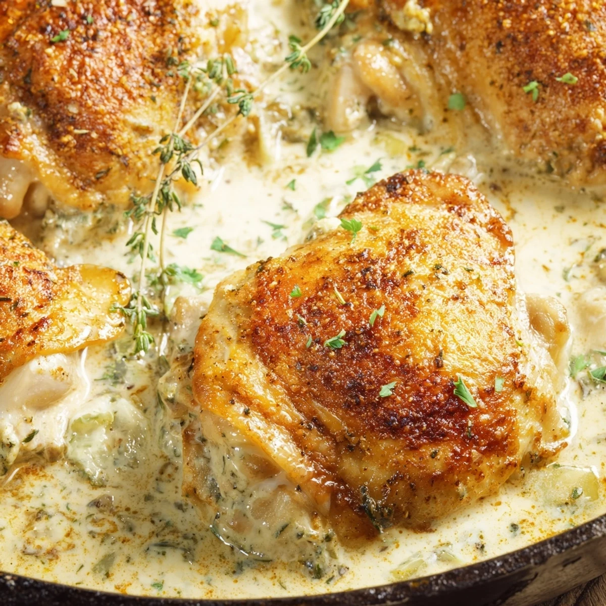Creamy Oven Baked Chicken