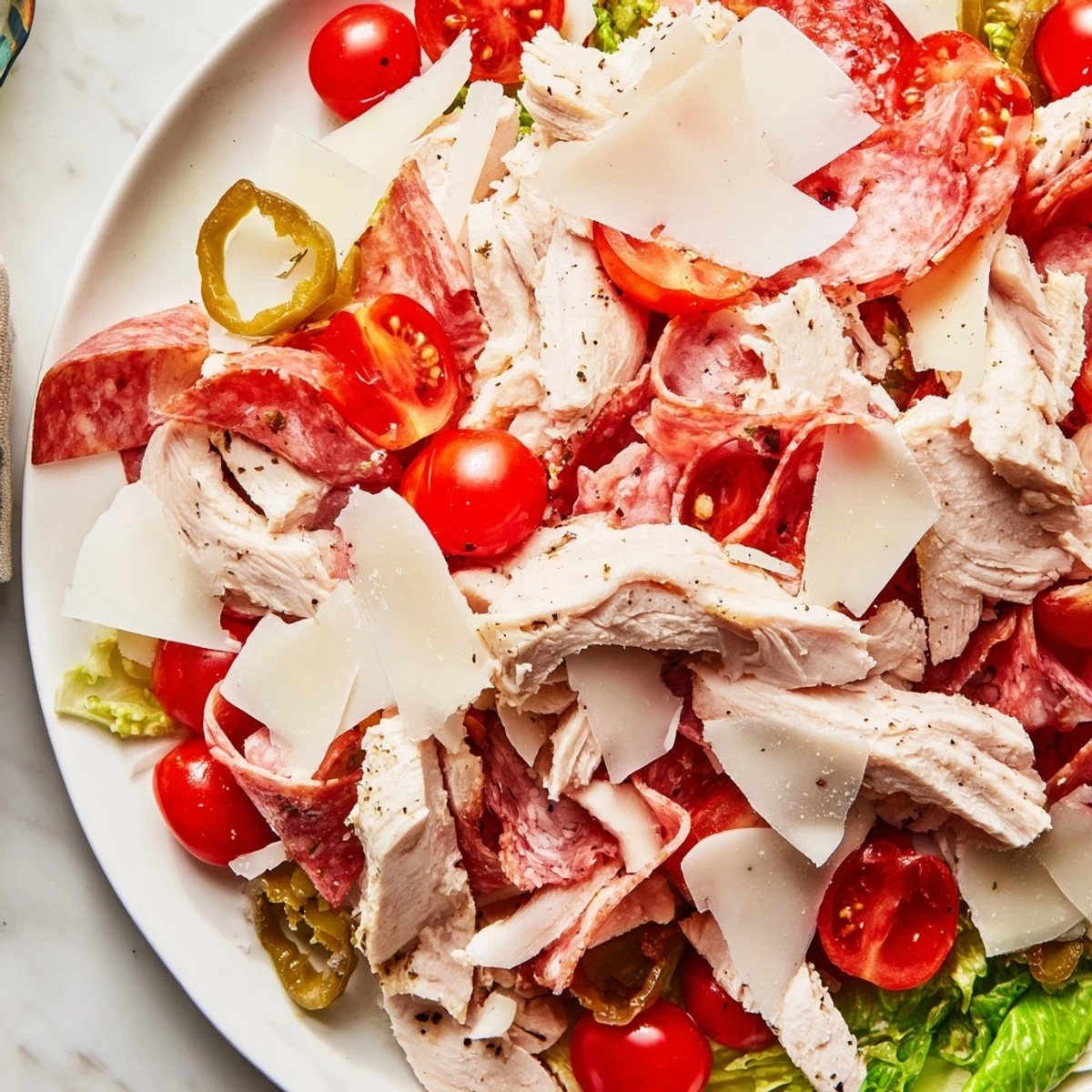 Italian Grinder Chicken Salad