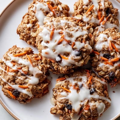 Chewy Brown Butter Carrot Cake Cookies