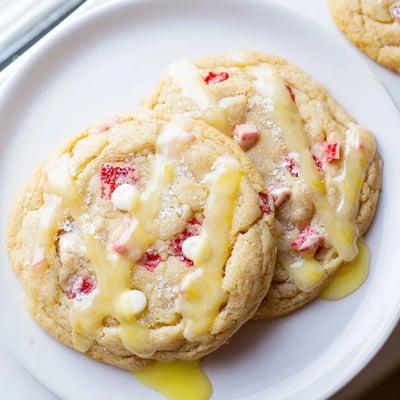 Strawberry Lemonade Cookies