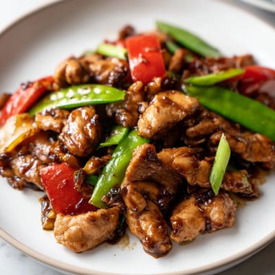 Chinese Garlic Stir Fry Chicken